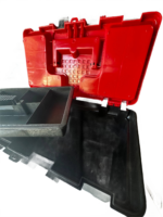 جعبه ابزار پلاستکی مدرن بزرگ - تصویر 2